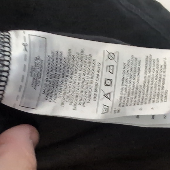 Adidas Women's Black Floral Graphic Logo Cotton T-Shirt Sz Medium - Picture 4 of 6